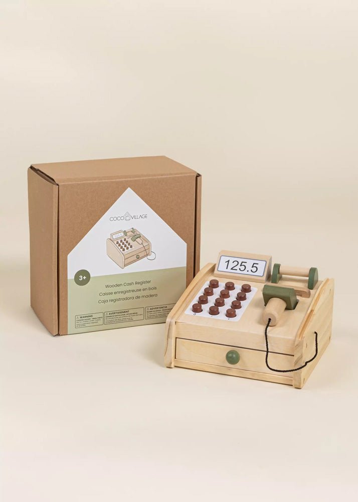 Coco Village Wooden Cash Register - Image 12