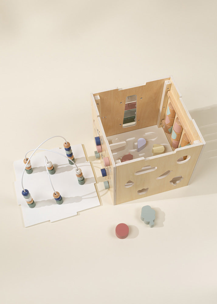 Coco Village Wooden Activity Cube - Image 8