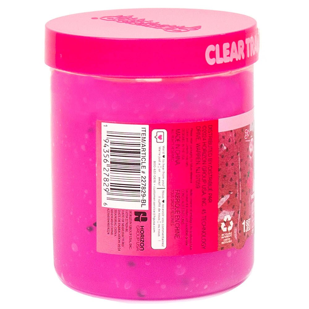Slimygloop Strawberry Acai Iced Tea Clear Slime Jar - Image 2