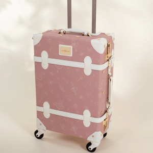 Hot Coco Village Vegan Leather CarryOn Suitcase Ballerina
