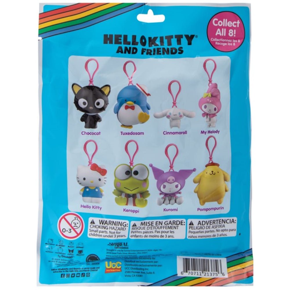 Hello Kitty & Friends Blind Box Figure Hangers - Image 2