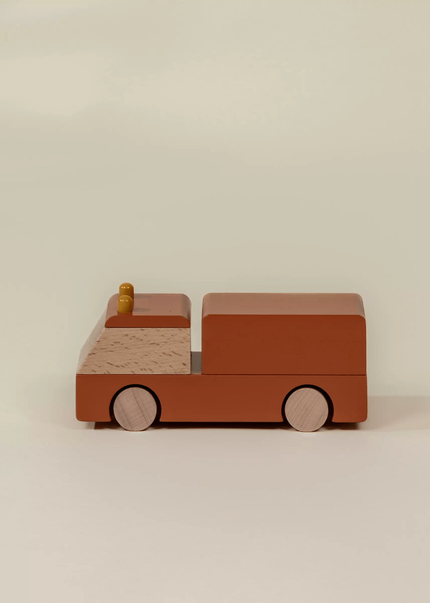 Coco Village Wooden Vehicle - Fire Truck - Image 3