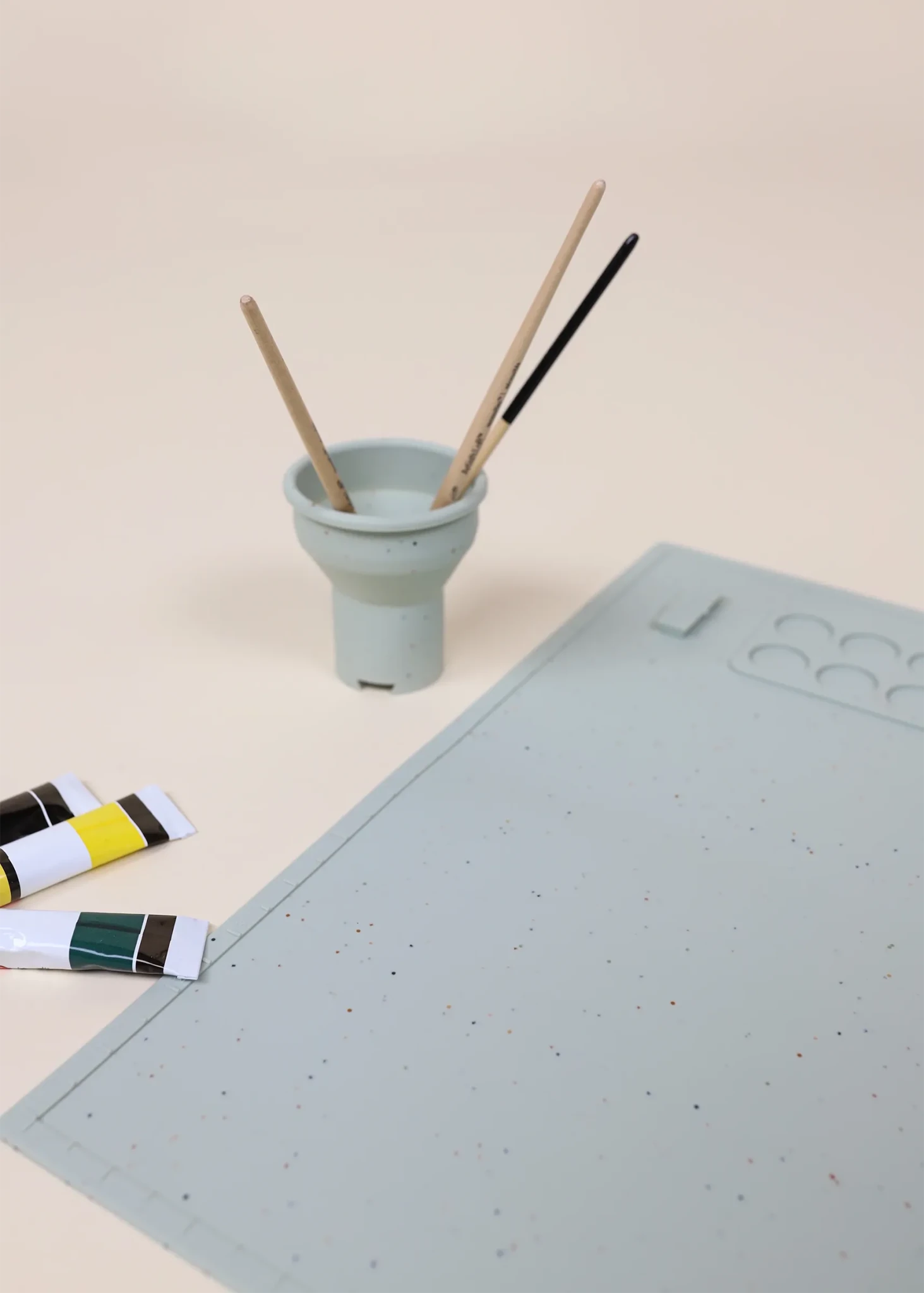 Art Painting Silicone Placemat - Seafoam - Image 4