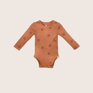 LS Graphic Bodysuit BUHON00 - Cream / 0-3m