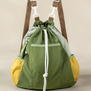 Exclusive Coco Village Washable Nylon Gym Bag - Earthbound
