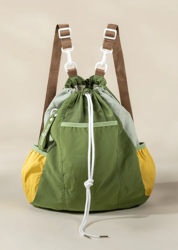 Exclusive Coco Village Washable Nylon Gym Bag - Earthbound