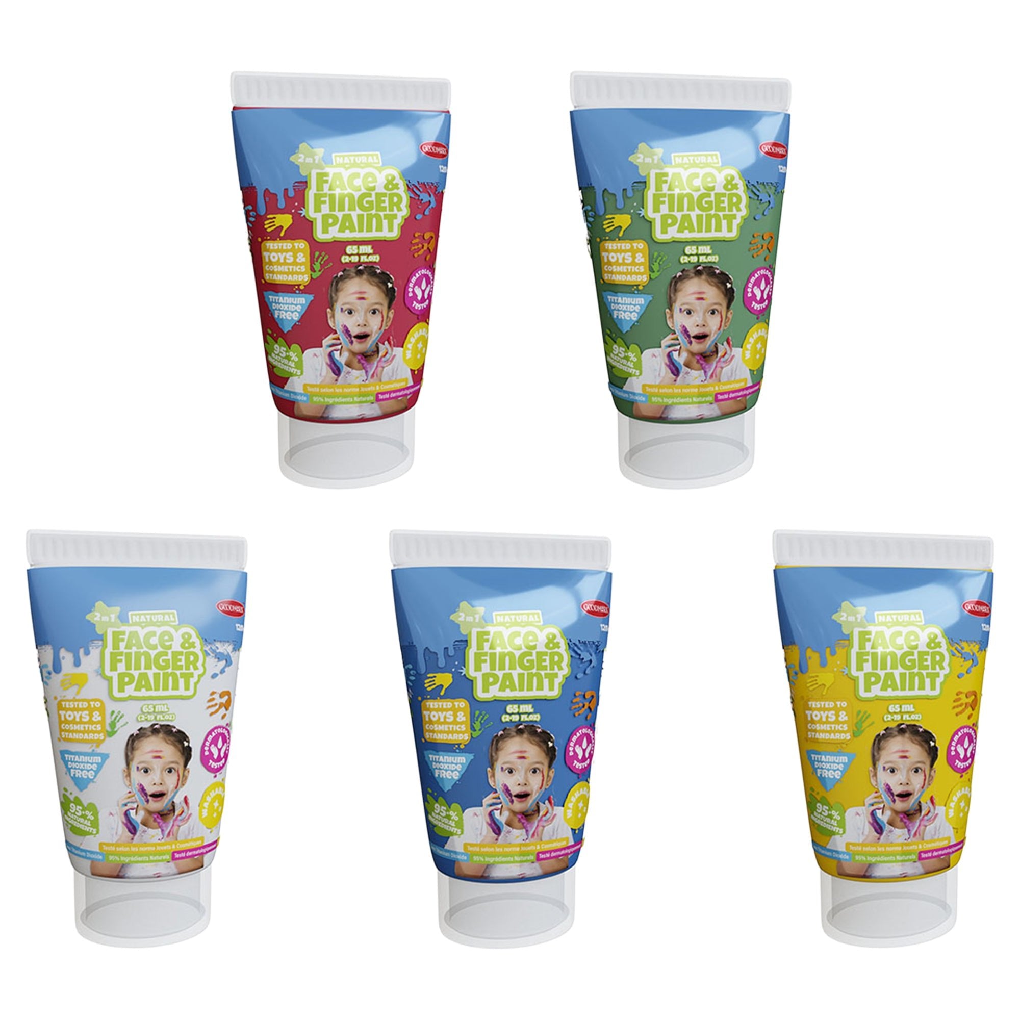 Natural Face & Fingerpaint - All in One Set - Image 2