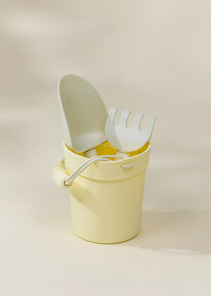 Coco Village Silicone Beach Bucket & Accessories (3 pcs)