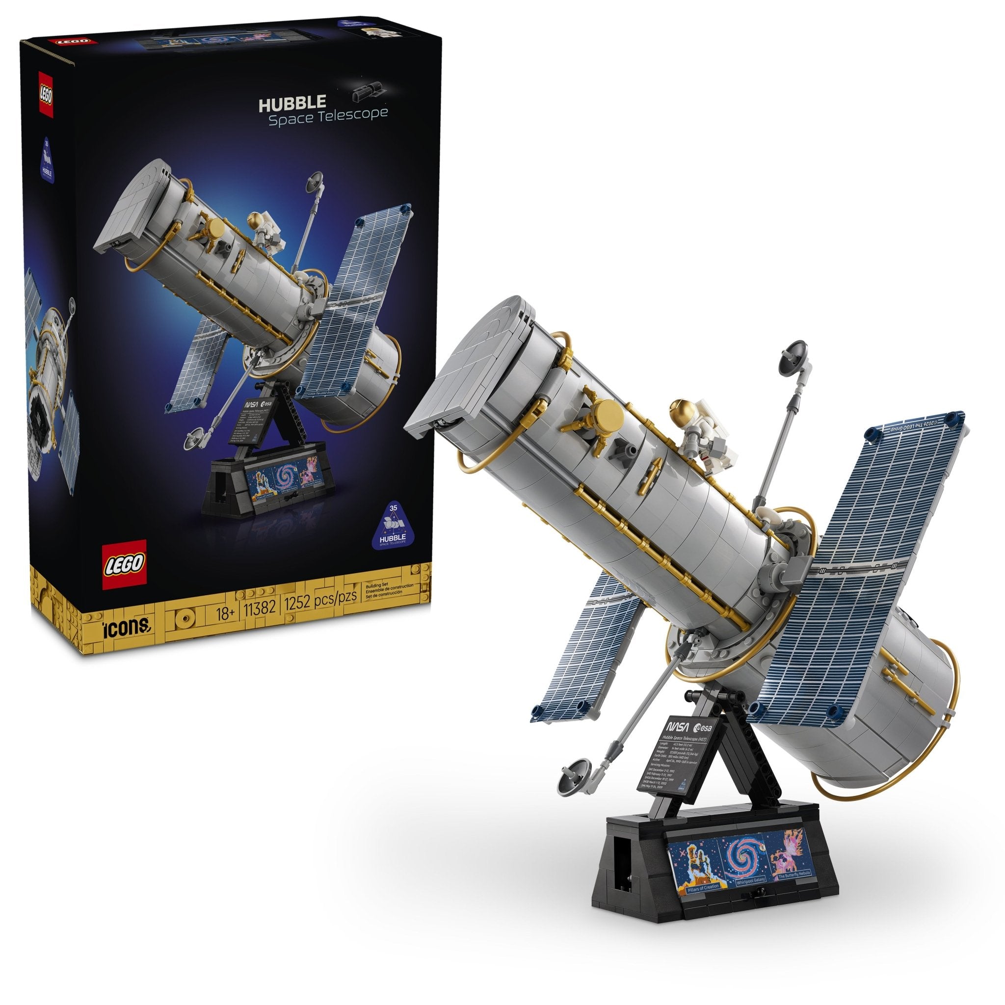 LEGO® Icons Hubble Space Telescope 11382