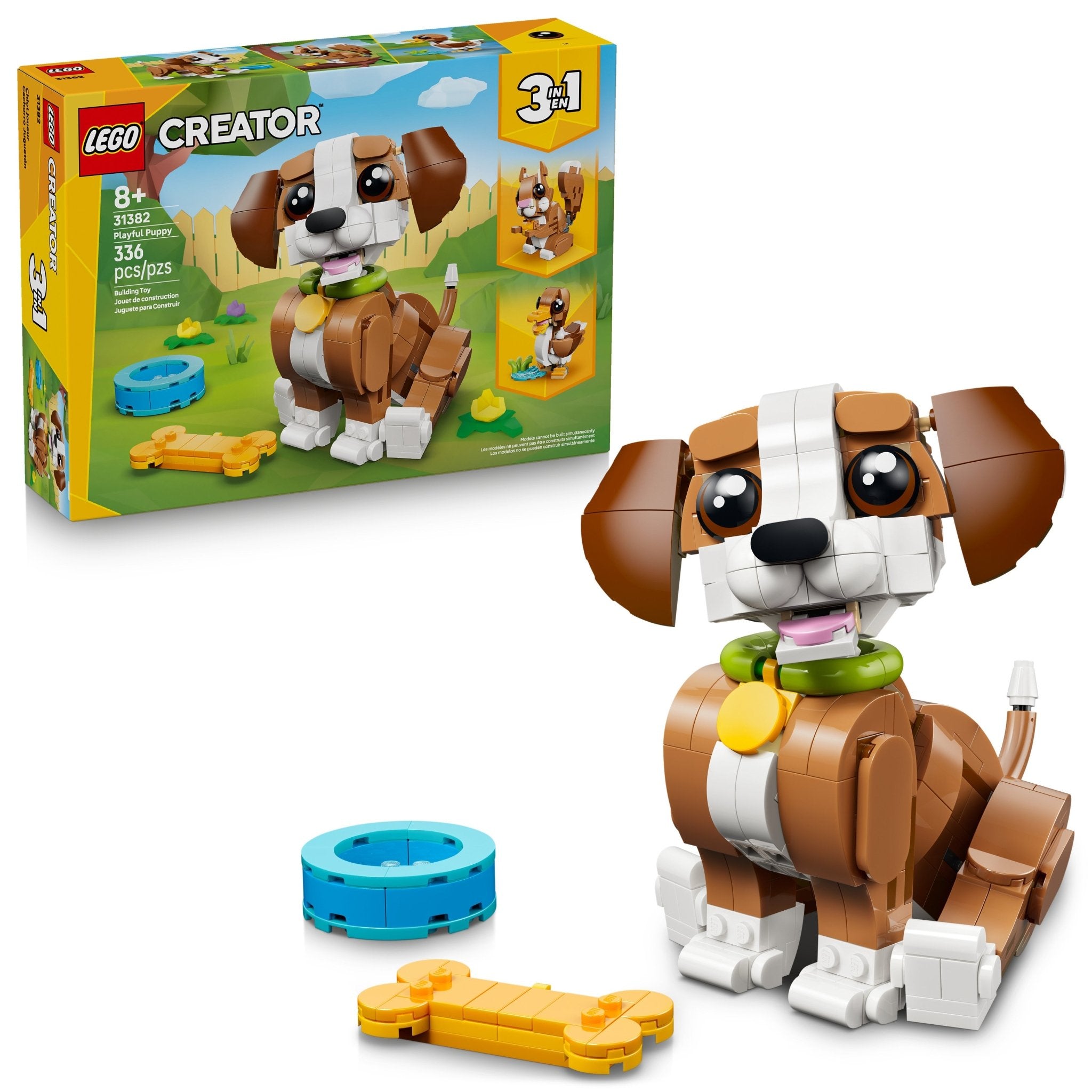 Hot LEGO® Cute Animals: Playful Puppy Dog 31382