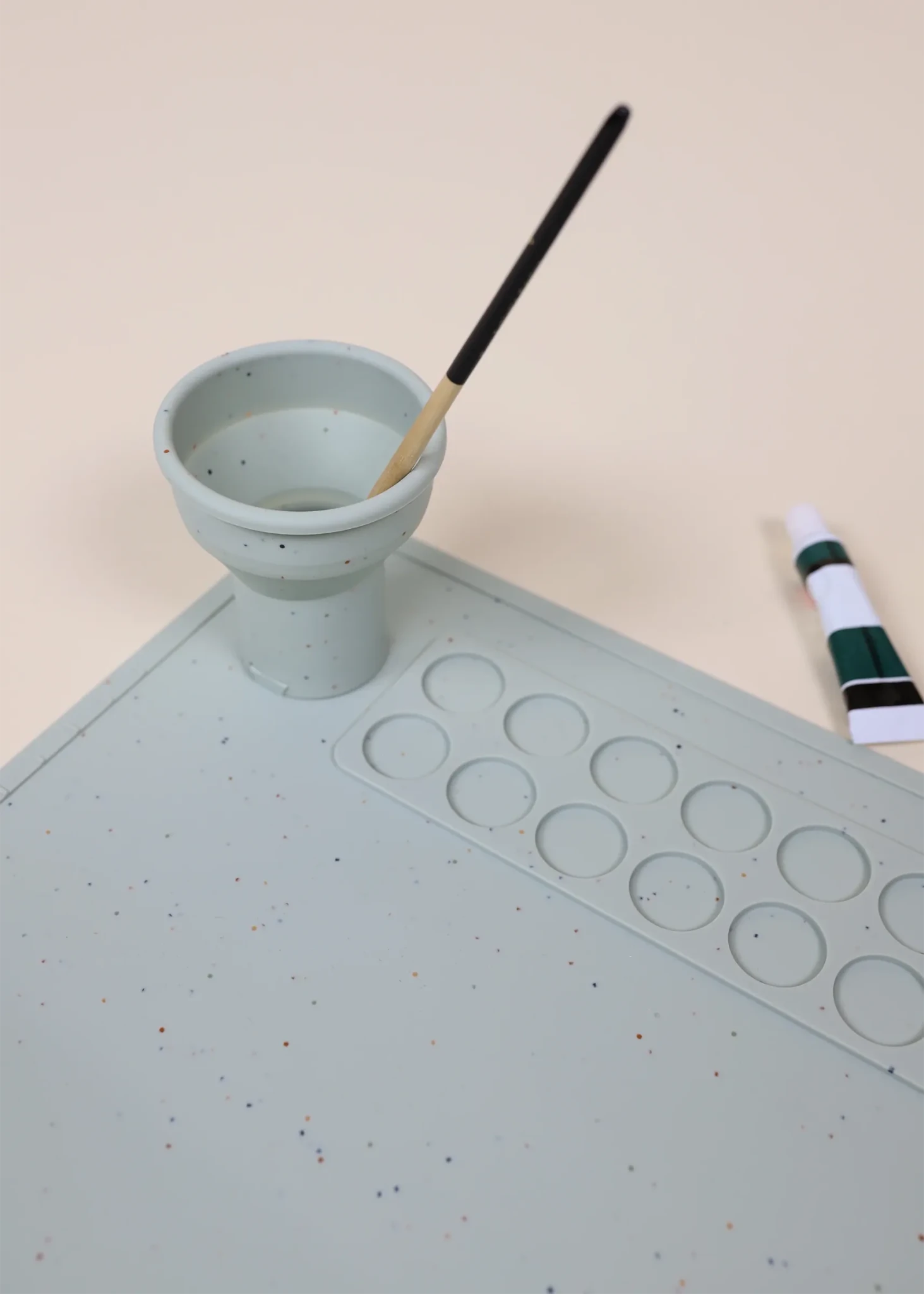 Art Painting Silicone Placemat - Seafoam - Image 3