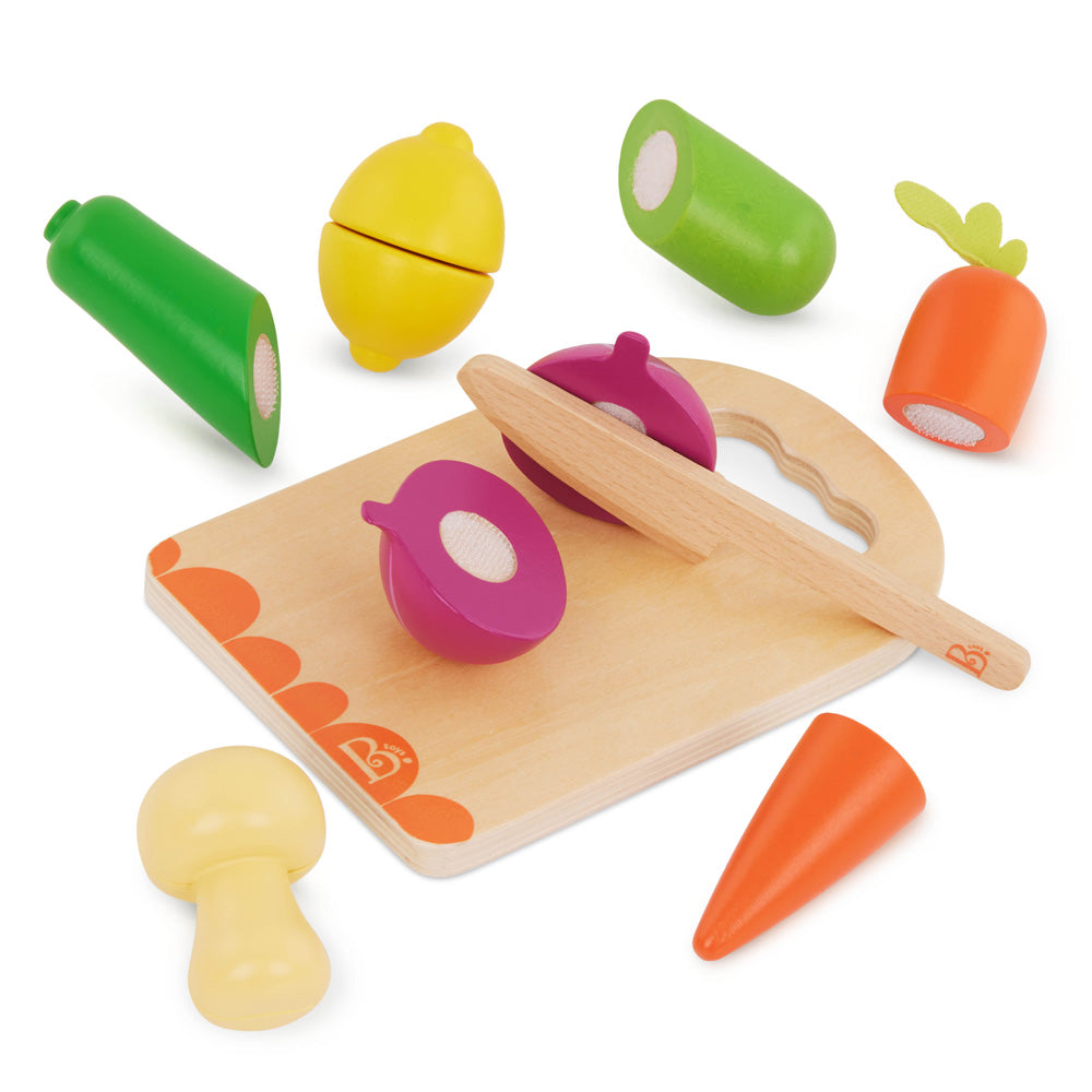 B.Toys Wooden Fruits & Vegetable Playset - Image 4