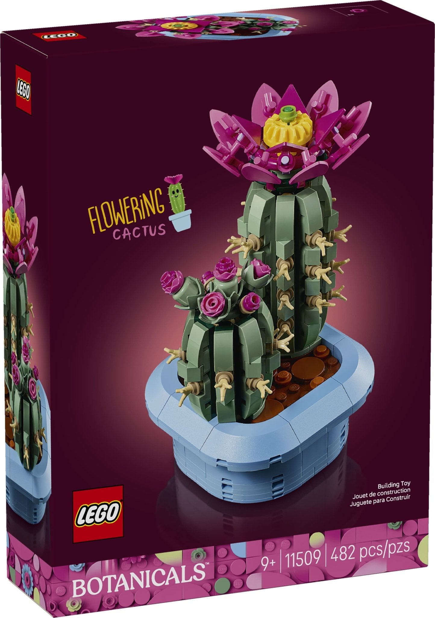 LEGO® Botanicals LEGO® Flowering Cactus Plants Decor 11509 - Image 3