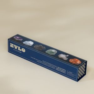 Coco Village Set of 6 collectible Minerals - Mystic Pebbles
