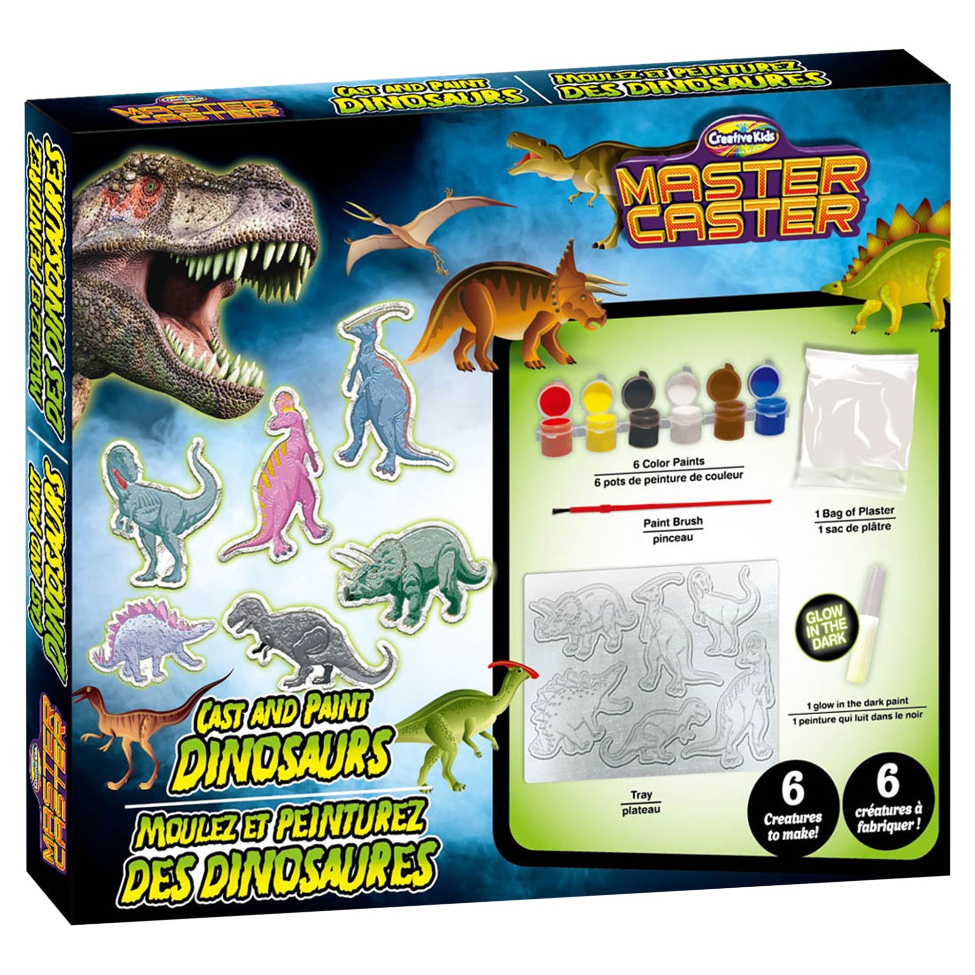 Creative Kids Master Caster Cast and Paint Dinosaurs - Image 4