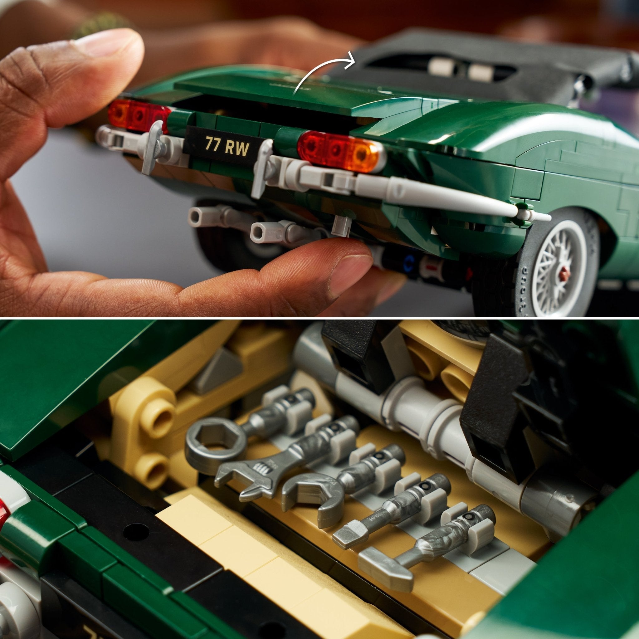 Premium LEGO® Icons Jaguar E-Type Building Set 11381 - Image 5