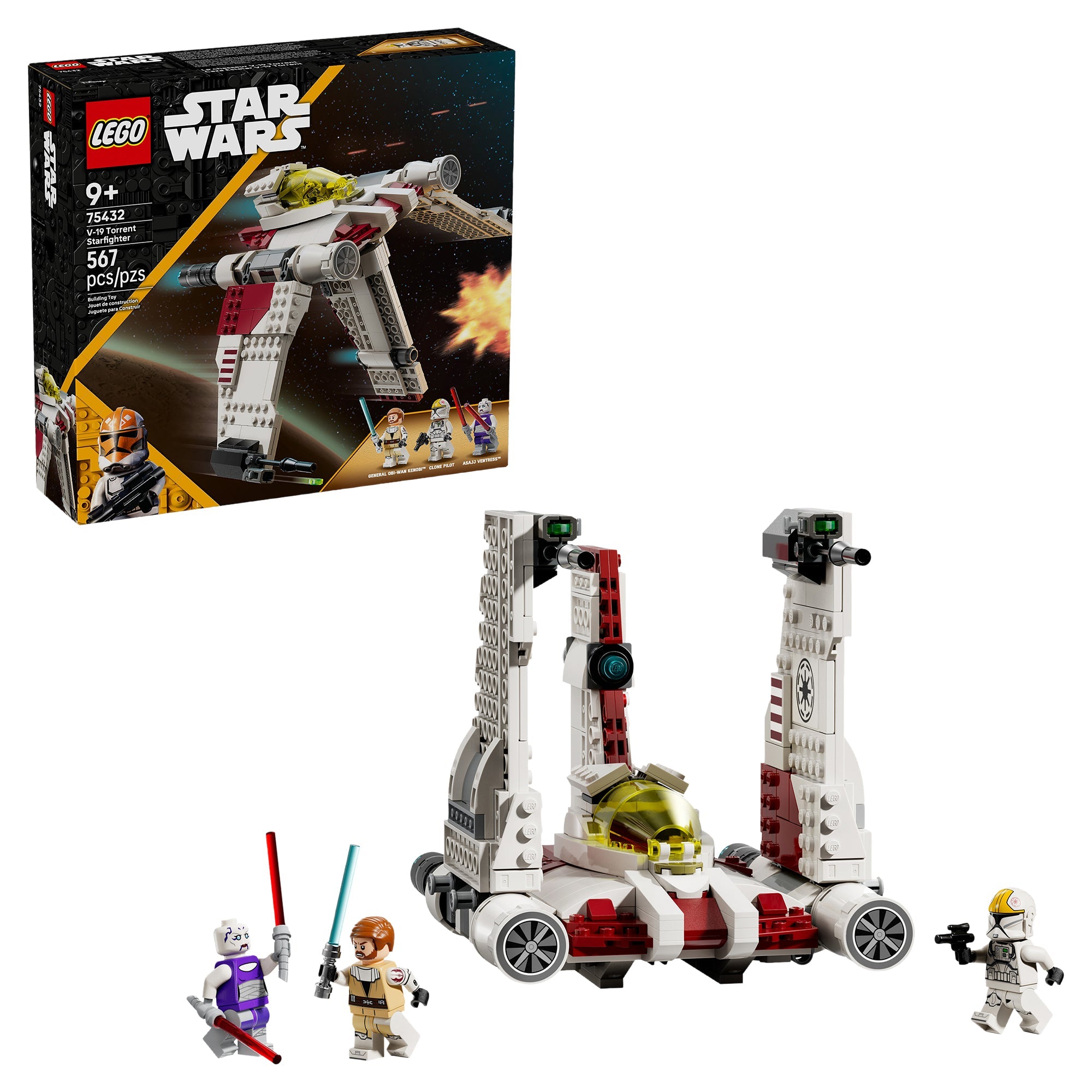 LEGO® Star WarsTM V-19 Torrent Starfighter 75432