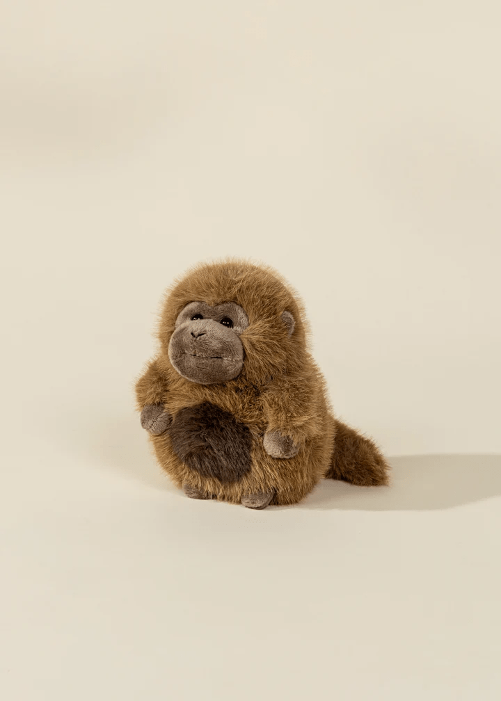 Mini Gift Plush Toy Brown Monkey - Image 2