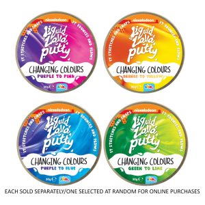 Exclusive Liquid Lava Putty Changing Colour