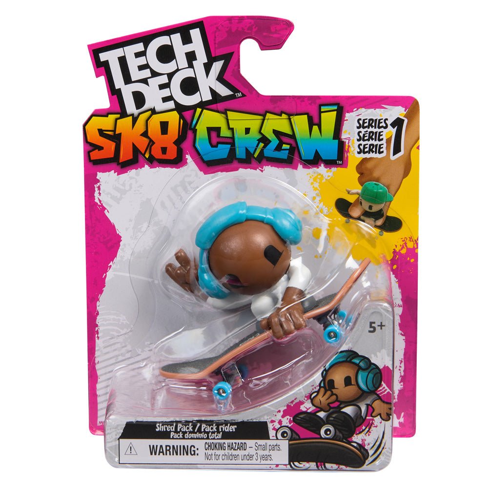Spin Master Tech Deck Sk8 Crew Excl. Fingebd w/ Assis.