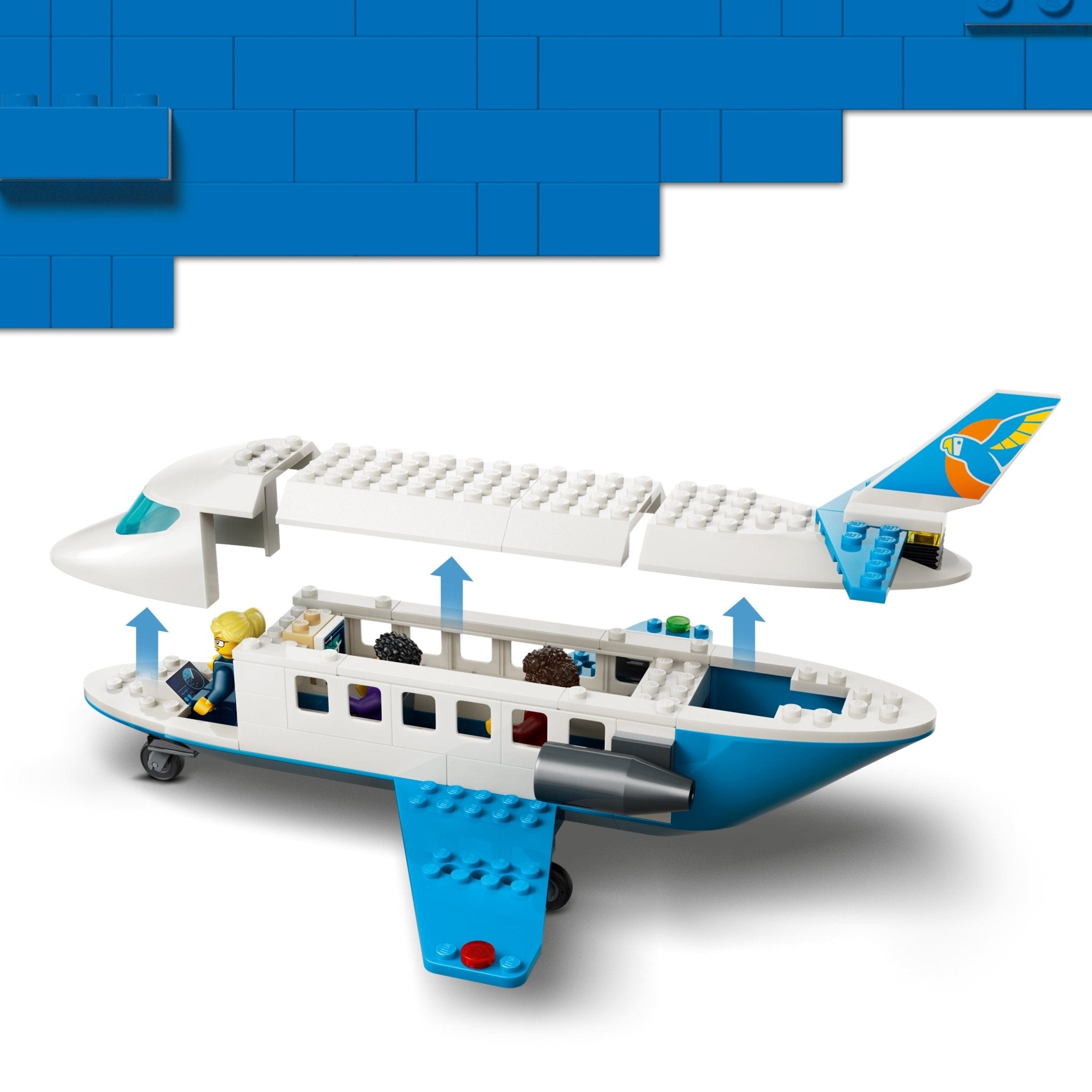LEGO® City Passenger Jet Building Toy 60492 - Image 6