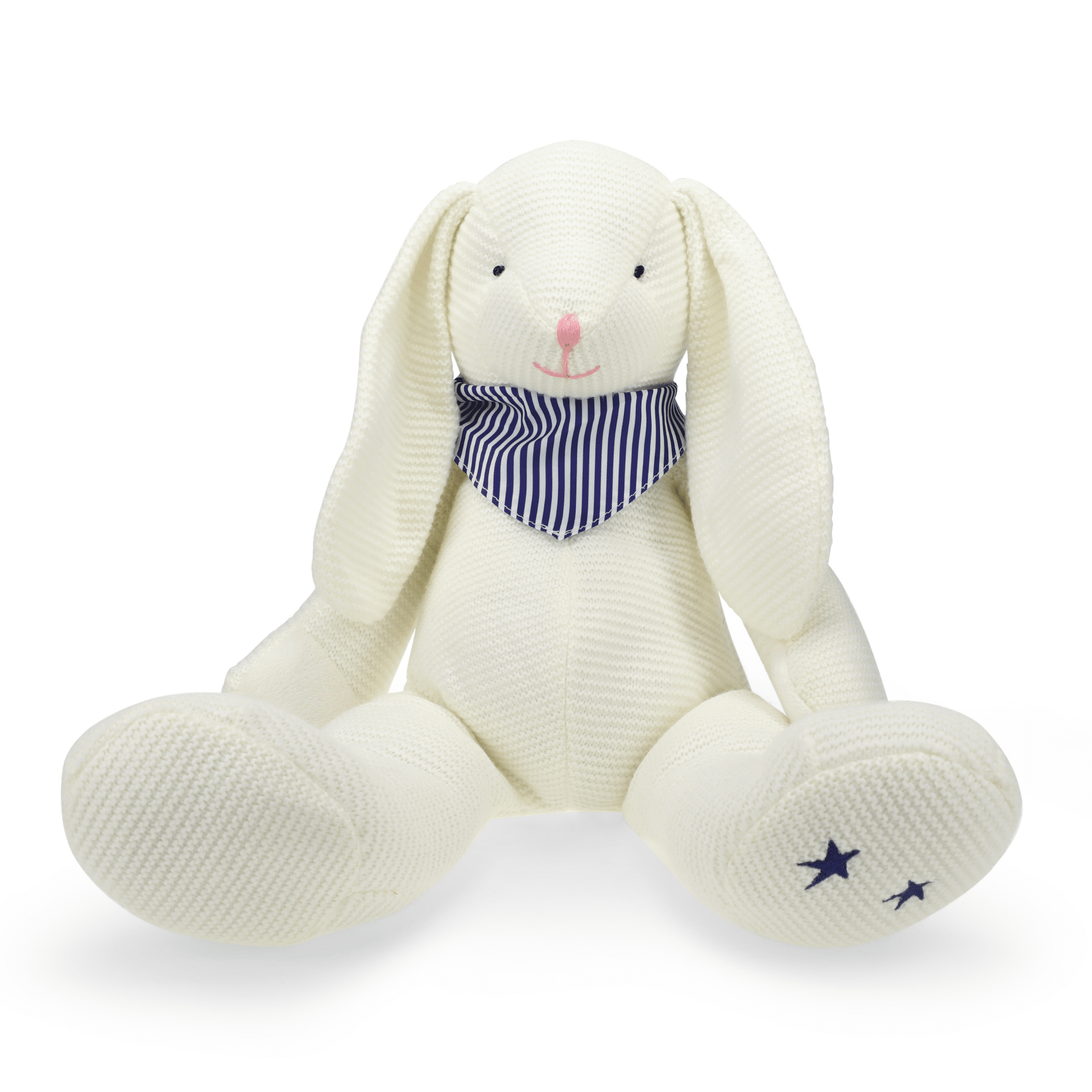rise little earthling RLE 20" Cream Knit Bunny Plush
