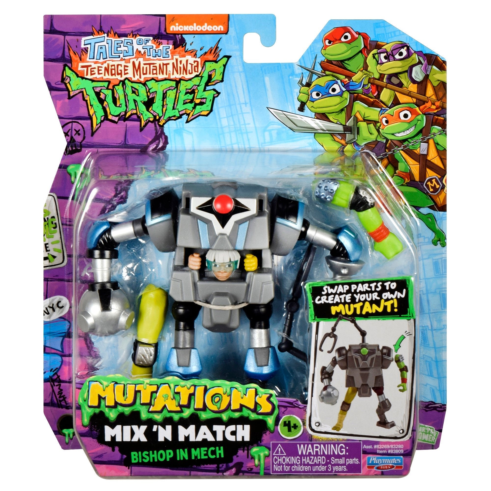 Teenage Mutant Ninja Turtle TV Mix N Match Bishop In Mech