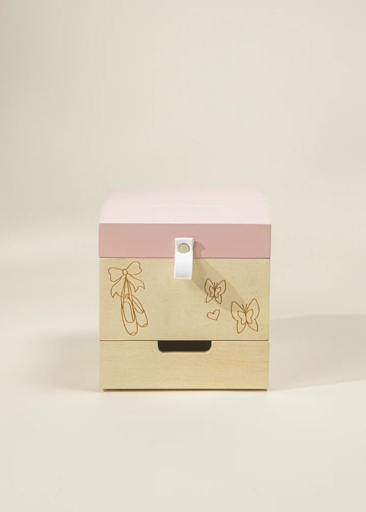 Wooden Musical Souvenir Box - Ballerina - Image 2