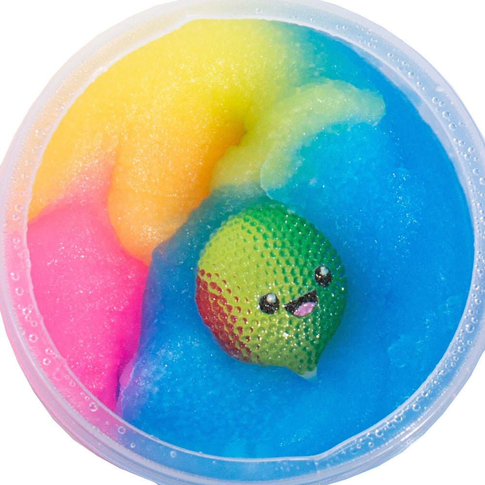 Exclusive Slimygloop Jar Rainbow Snow Cone Icy Slime - Image 3