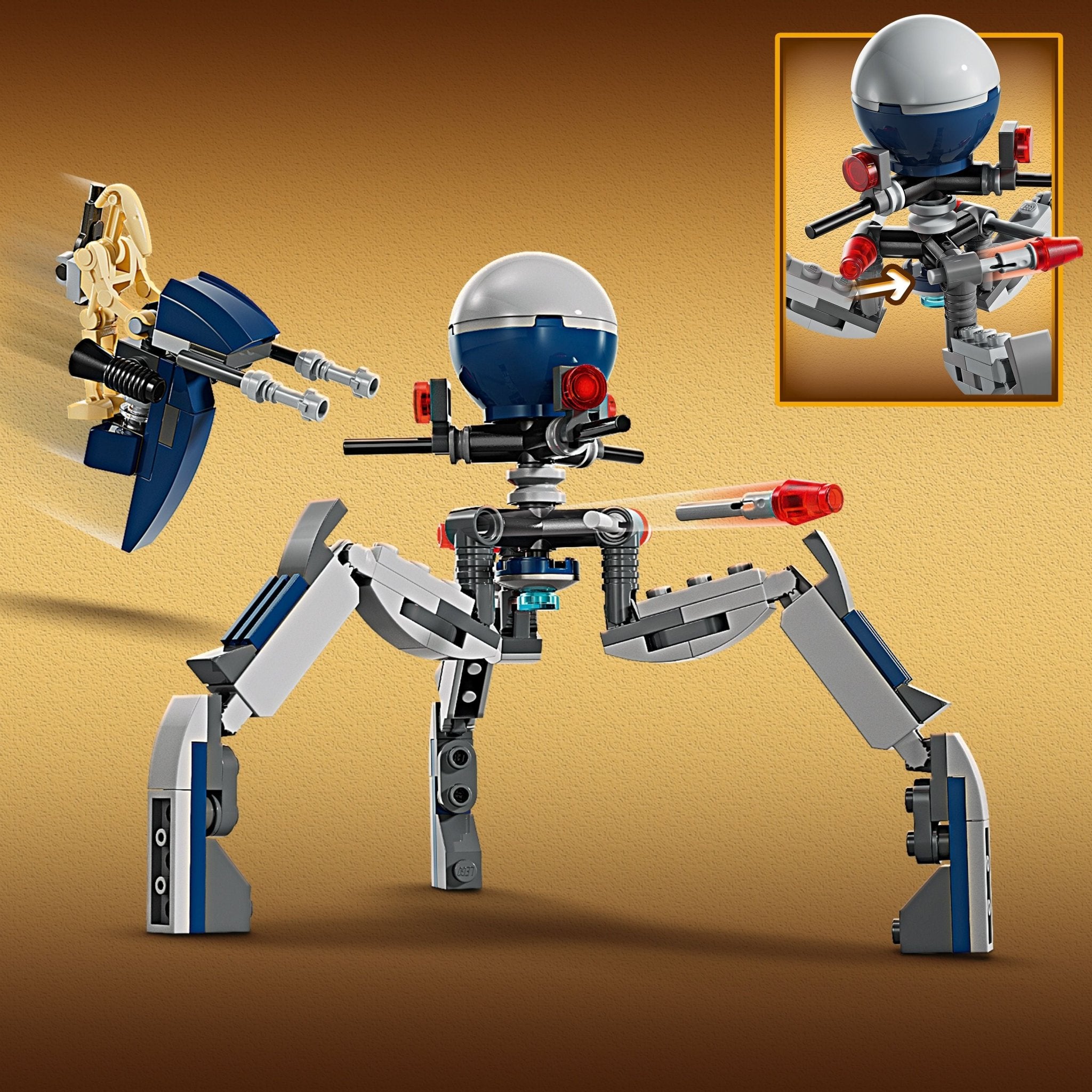 LEGO® Star Wars™ Clone Trooper™ & Battle Droid™ Battle Pack 75372 - Image 8