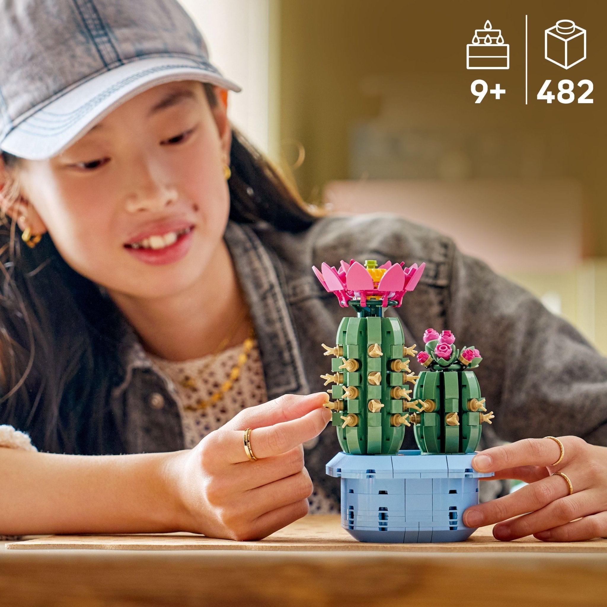 LEGO® Botanicals LEGO® Flowering Cactus Plants Decor 11509 - Image 5