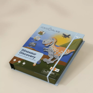 Coco Village Interactive & Magnetic Encyclopedia – Dinosaur Discovery (English Version)