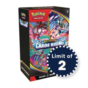 Pokémon TCG: Mega Evolution Chaos Rising Booster Bundle I Limit 2 per customer