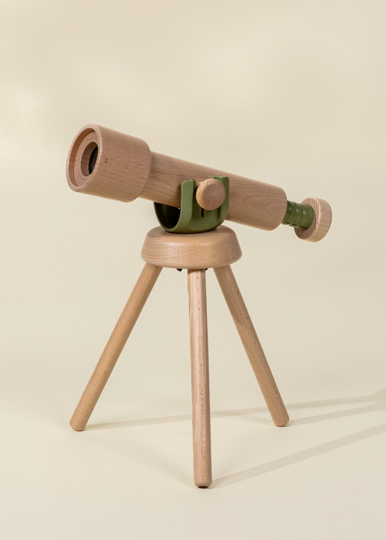 Coco Village Wooden Tripod Telescope – 15x Zoom - Image 4