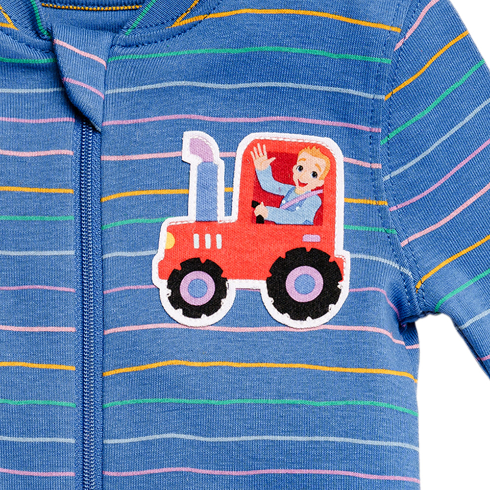 Ms.Rachel Sleeper MRF24SL01 - Blue Sheep / 12-18m - Image 3