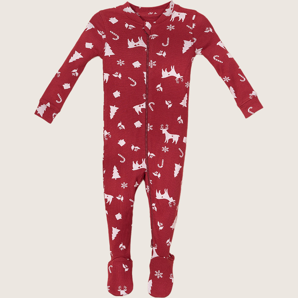 Holiday Sleeper BUHSL00 - Oatmix / 9-12m - Image 5