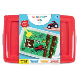 Creativity for Kids Sensory Bin Farm