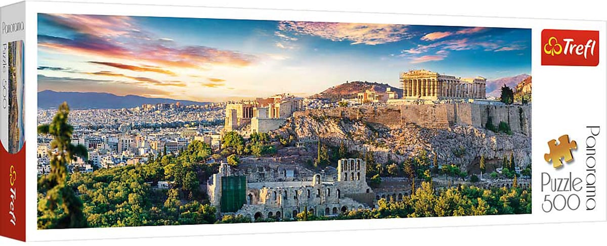 Trefl Puzzles - 500 Panorama - Acropolis, Athens