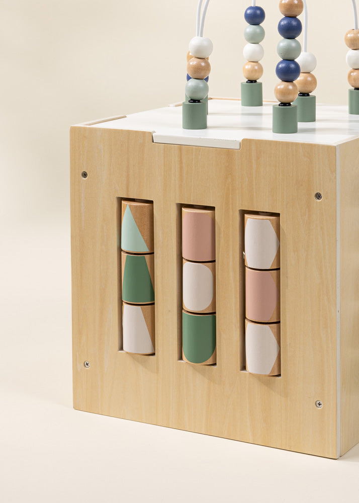 Coco Village Wooden Activity Cube - Image 5