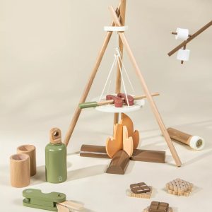 Coco Village Wooden Camping Playset