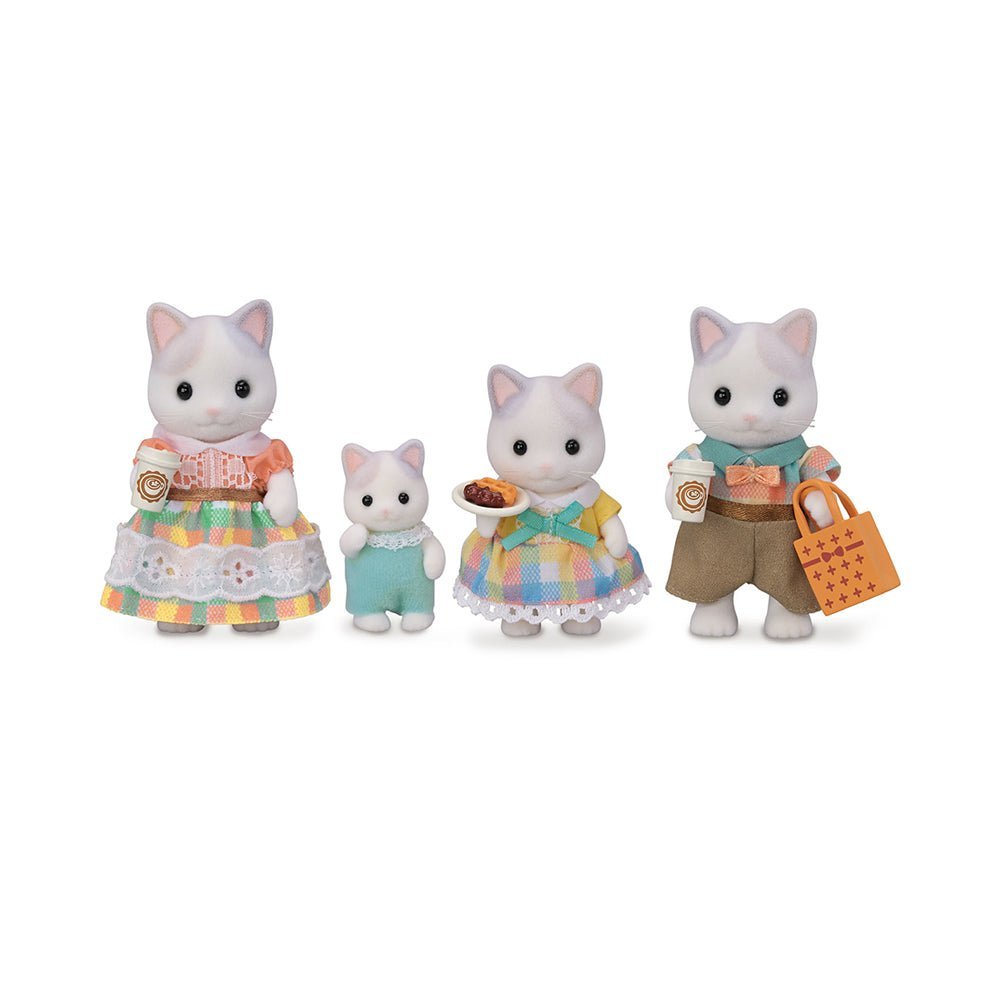 Calico Critters Latte Cat Family - Image 2
