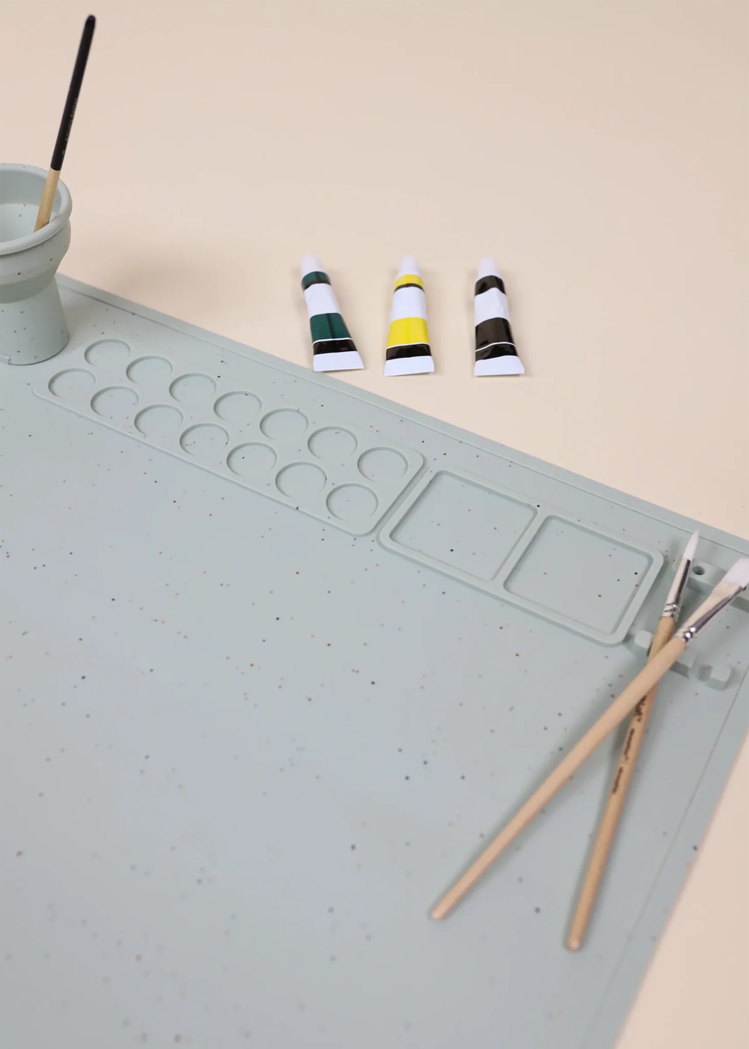 Art Painting Silicone Placemat - Seafoam - Image 2