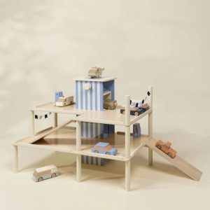 Coco Village Oversized Wooden Parking Garage Playset