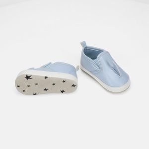 Rise Little Earthling Shark Slide Ons Blue 6-12m