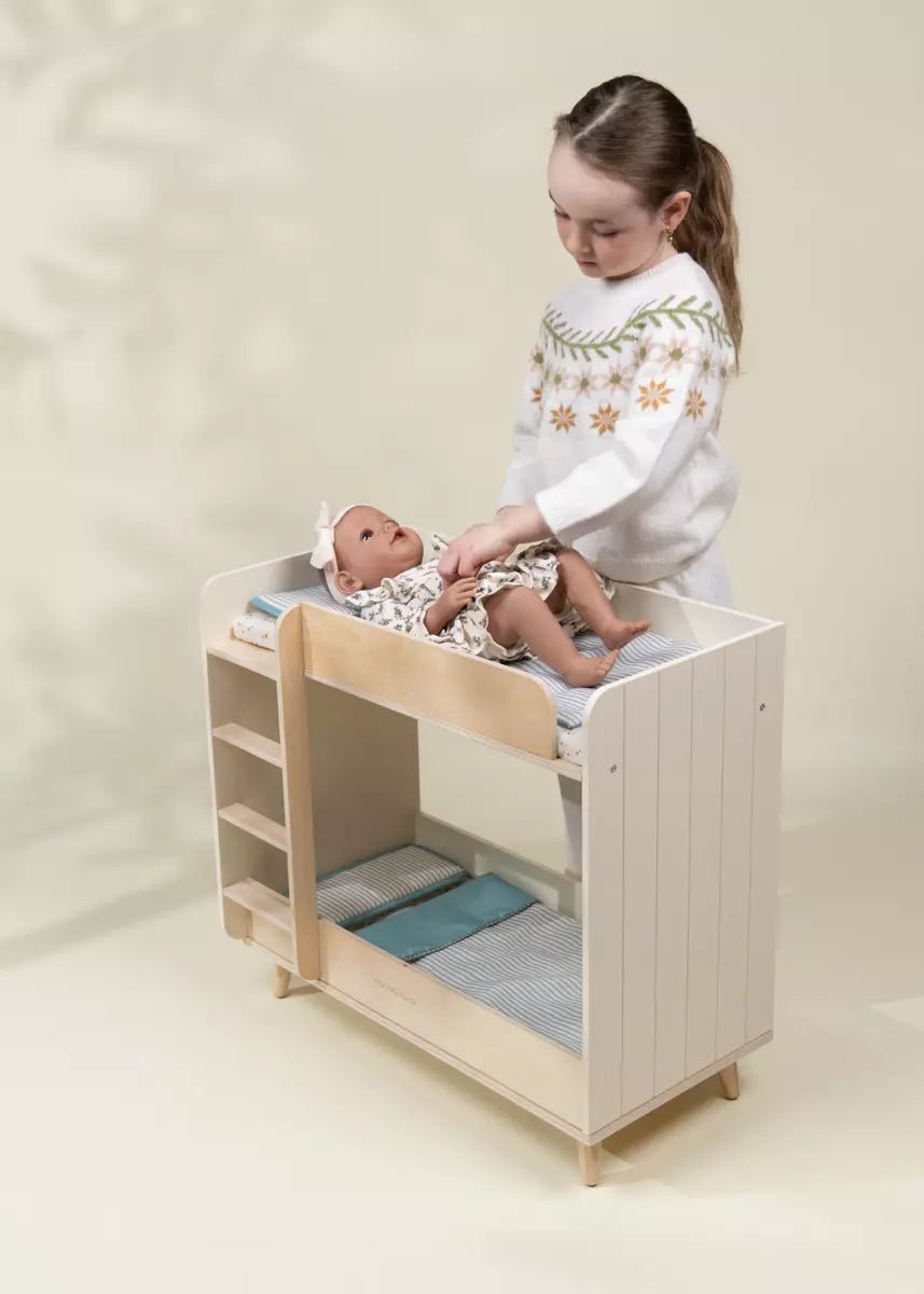 Coco Village Wooden Doll Bunk Bed - Image 8