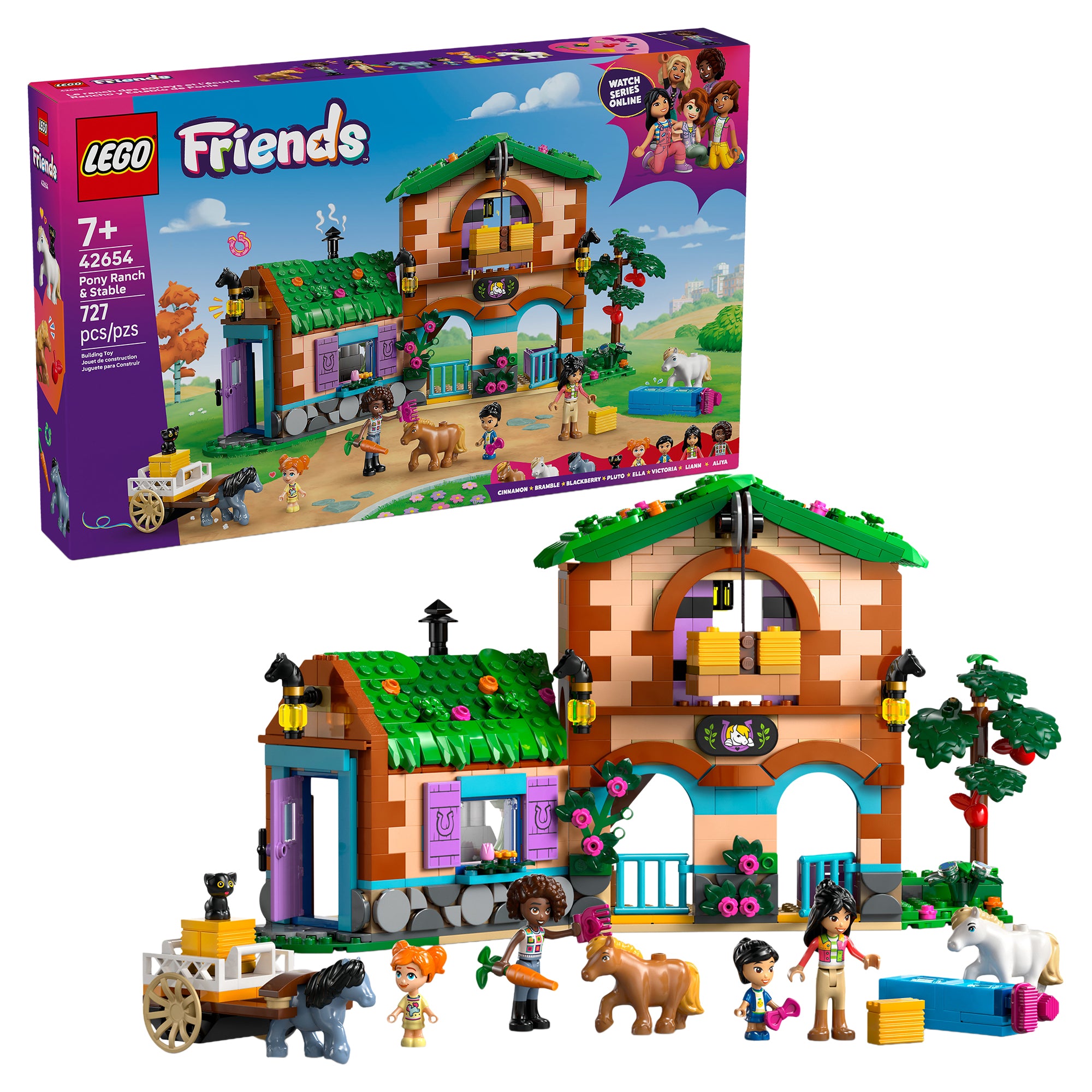 LEGO® Friends Pony Ranch & Stable 42654 - Image 5