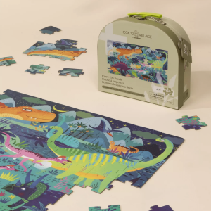 Coco Village Carry-On Puzzle - Dinosaur Age - 104pcs