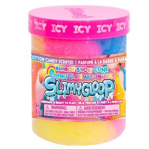 Exclusive Slimygloop Jar Rainbow Snow Cone Icy Slime