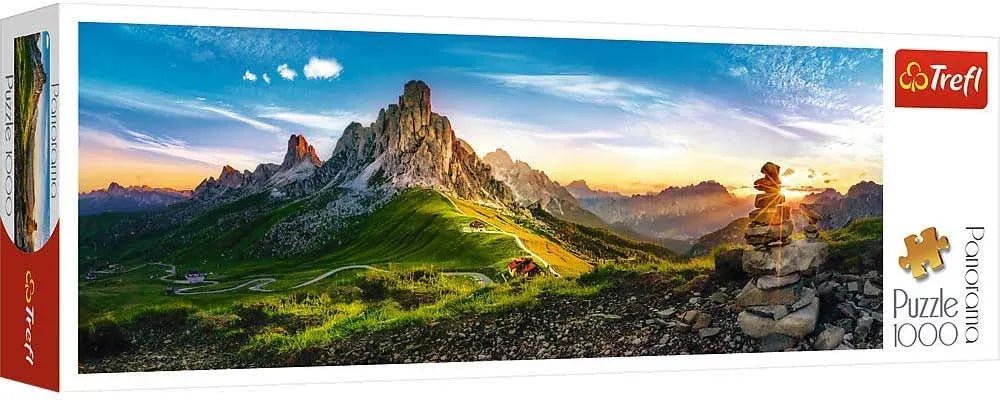 Trefl Puzzles - 1000 Panorama - Passo di Giau, Dolomites
