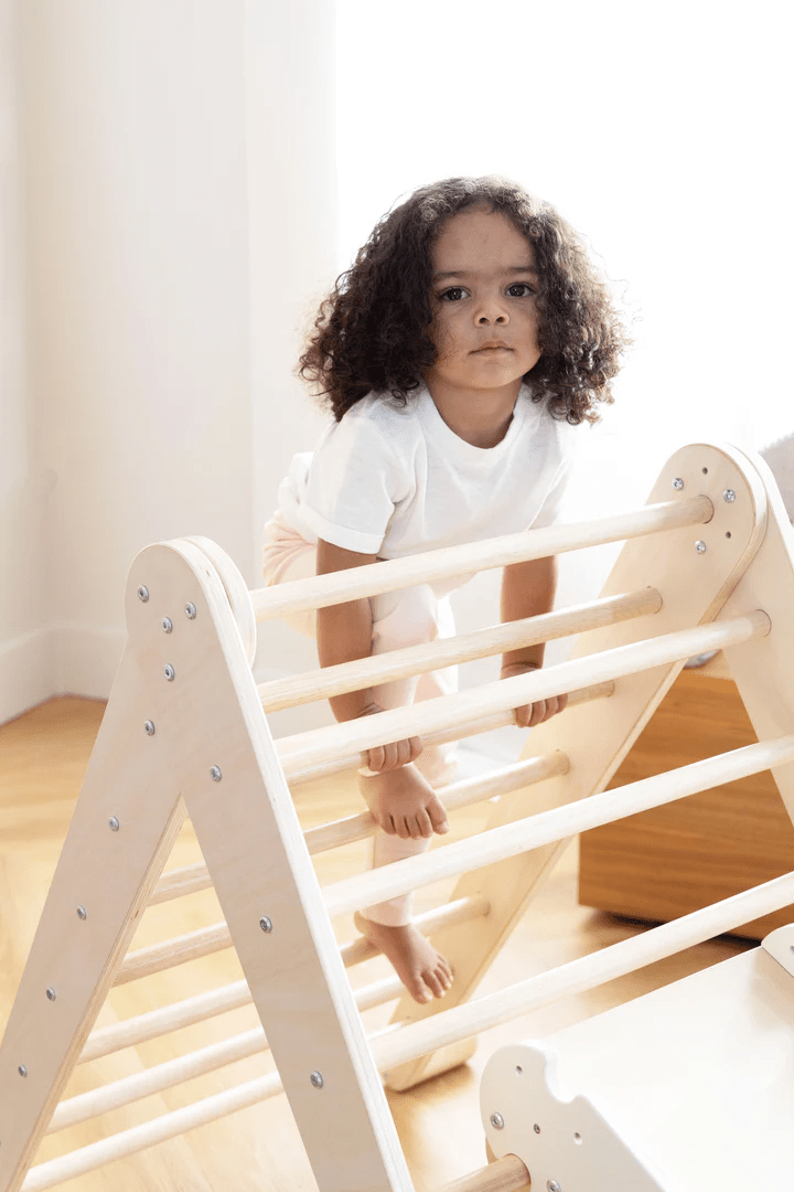 Coco Village Montessori 2-in-1 Triangle & Wall Climber